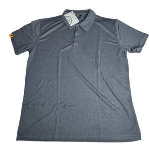 Men's Speed Your Run Grey Polo Shirt Size XL NWT